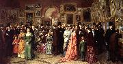 A Private View at the Royal Academy William Powell Frith